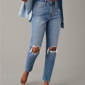 AE mom jeans